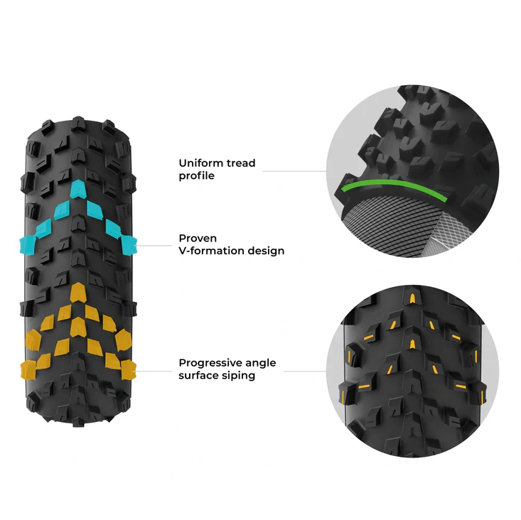 VITTORIA TERRENO T60 MIXED 700x45c Gravel Endurance Tubeless Ready Soft Brown-däck