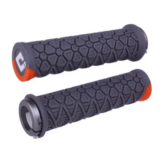 ODI VANQUISH Lock-On-grepp 135 mm Grå/Orange