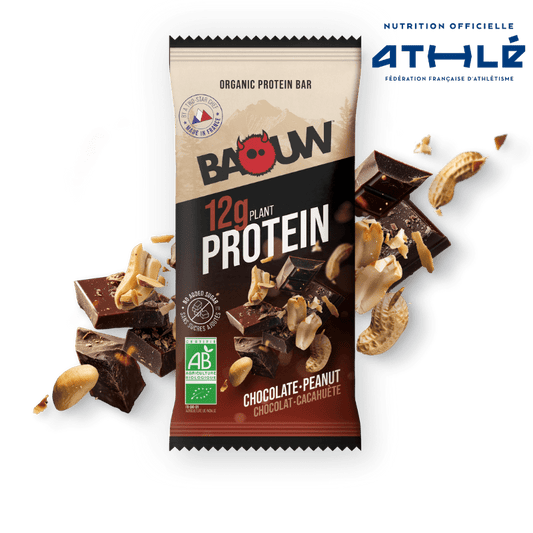 BAOUW ORGANIC EXTRA Proteinbar Choklad/Marshmallow (50 g)