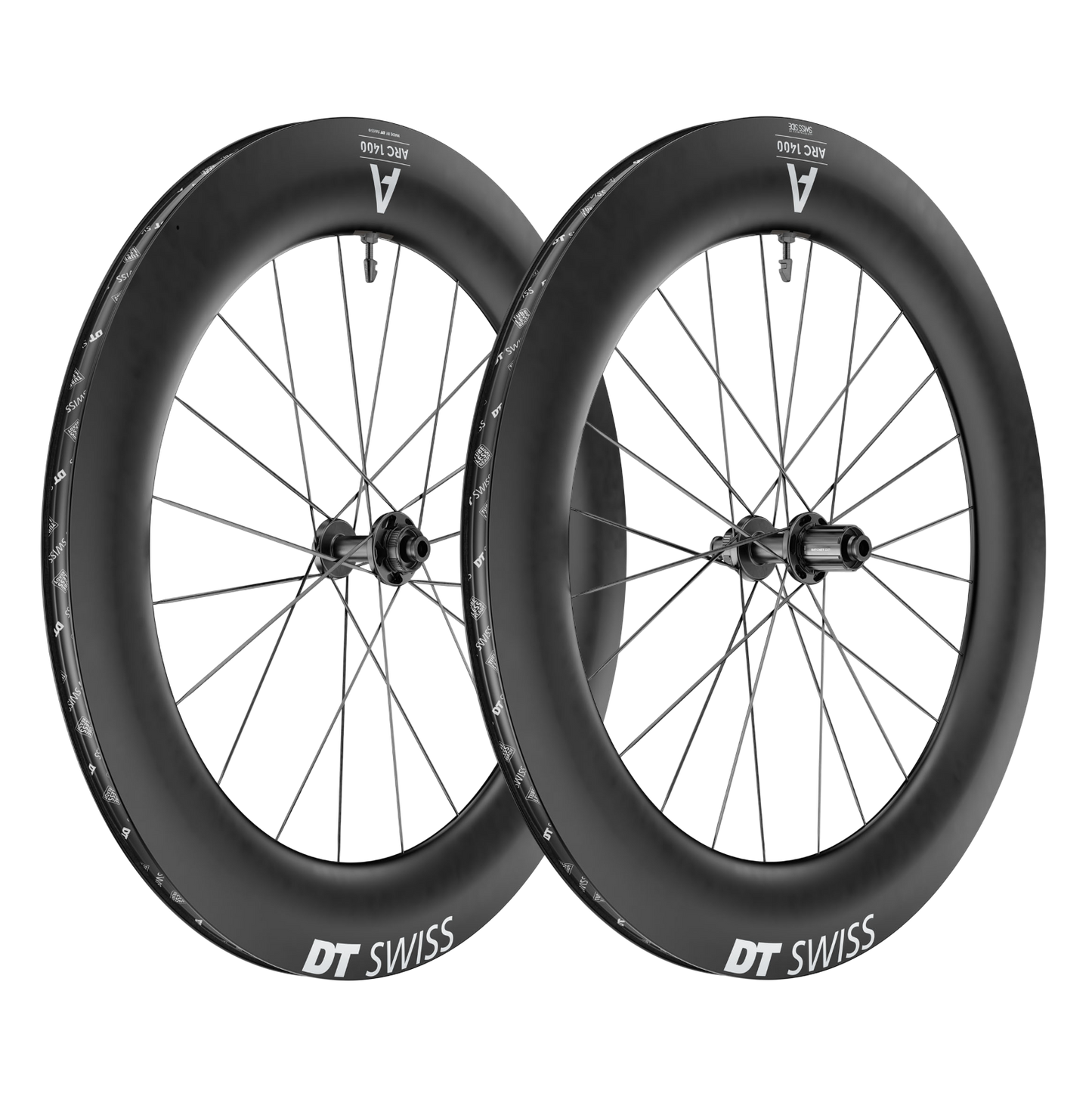 Par DT SWISS ARC 1400 DICUT 85 Tubeless Ready-hjul (centerlås)