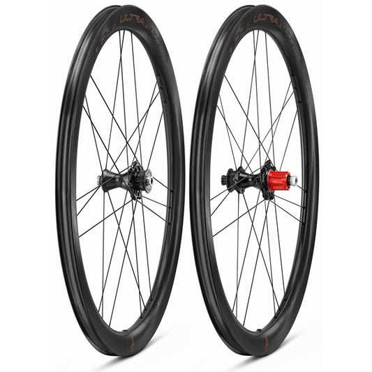Par CAMPAGNOLO BORA ULTRA WTO 45 C23 DISC Tubeless Ready-hjul (centerlås)