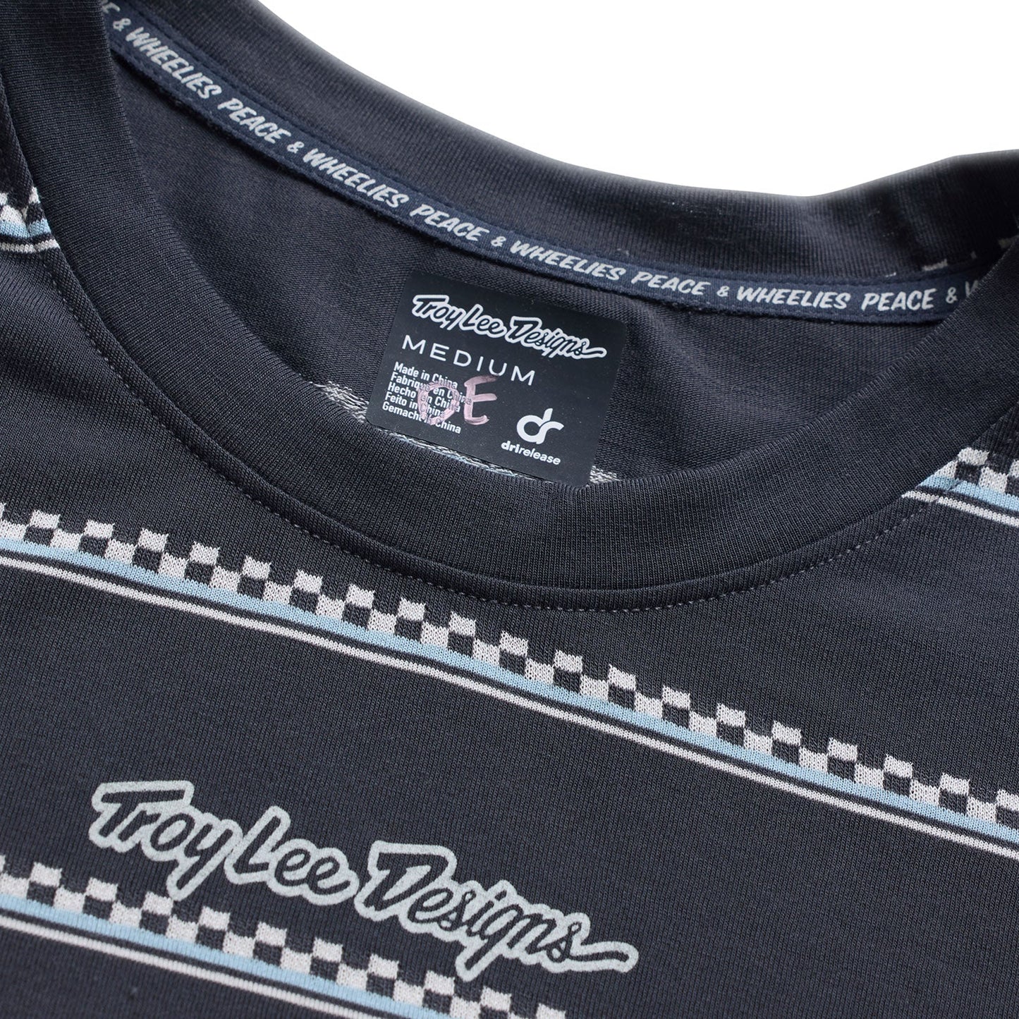 TROY LEE DESIGNS LILIUM RIDE CHECKED OUT Kortärmad Carbon Jersey, dam
