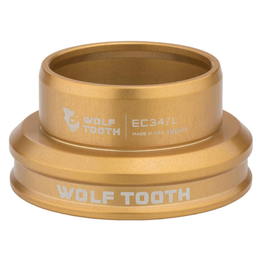 Låg kåpa för WOLF TOOTH PERFORMANCE 1"1/8 EC34-styrlager (externt) i guld