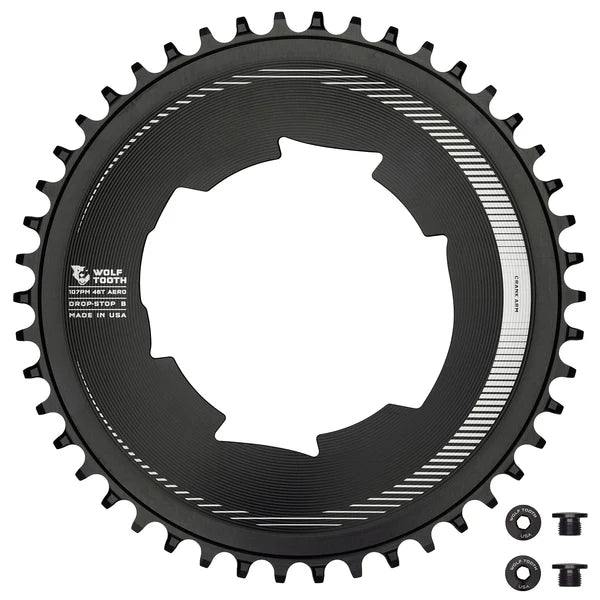 Mono 12/13V WOLF TOOTH AERO Sram 107mm Power Sensor Chainring