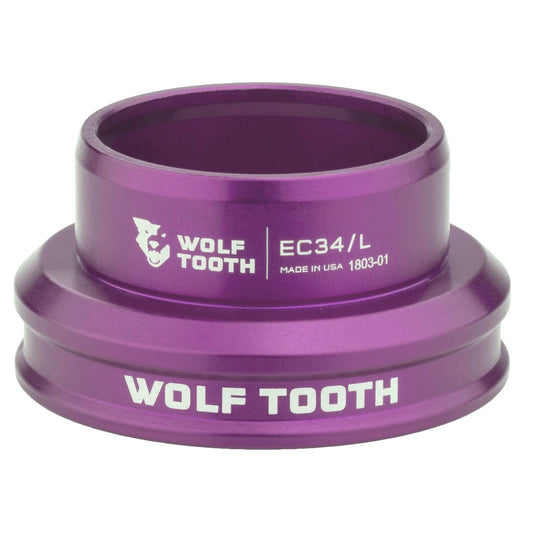 Låg kåpa för WOLF TOOTH PREMIUM 1"1/8 EC34-styrlager (extern) – Lila