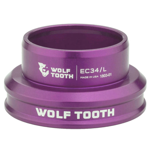 Låg kåpa för WOLF TOOTH PERFORMANCE 1"1/8 EC34-styrlager (extern) – Lila