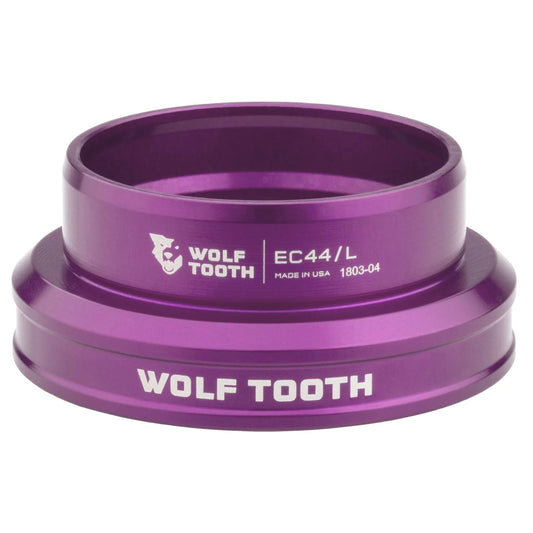 Nedre lagerkopp för externt styrlager WOLF TOOTH PERFORMANCE 1.5" EC44 lila