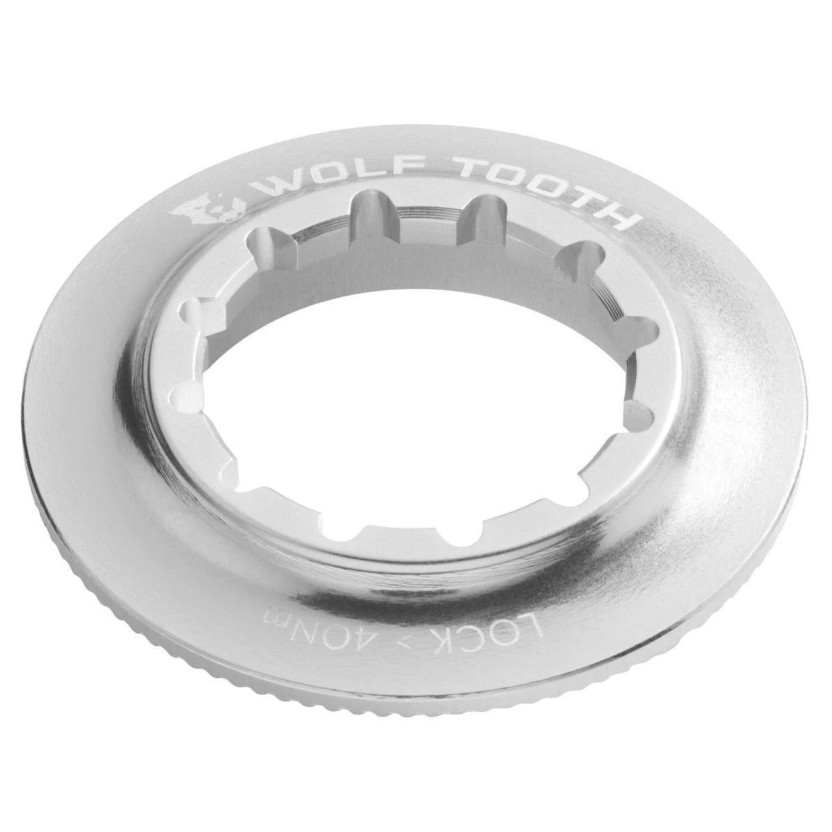 WOLF TOOTH Centerlock-mutter (inre) – silver