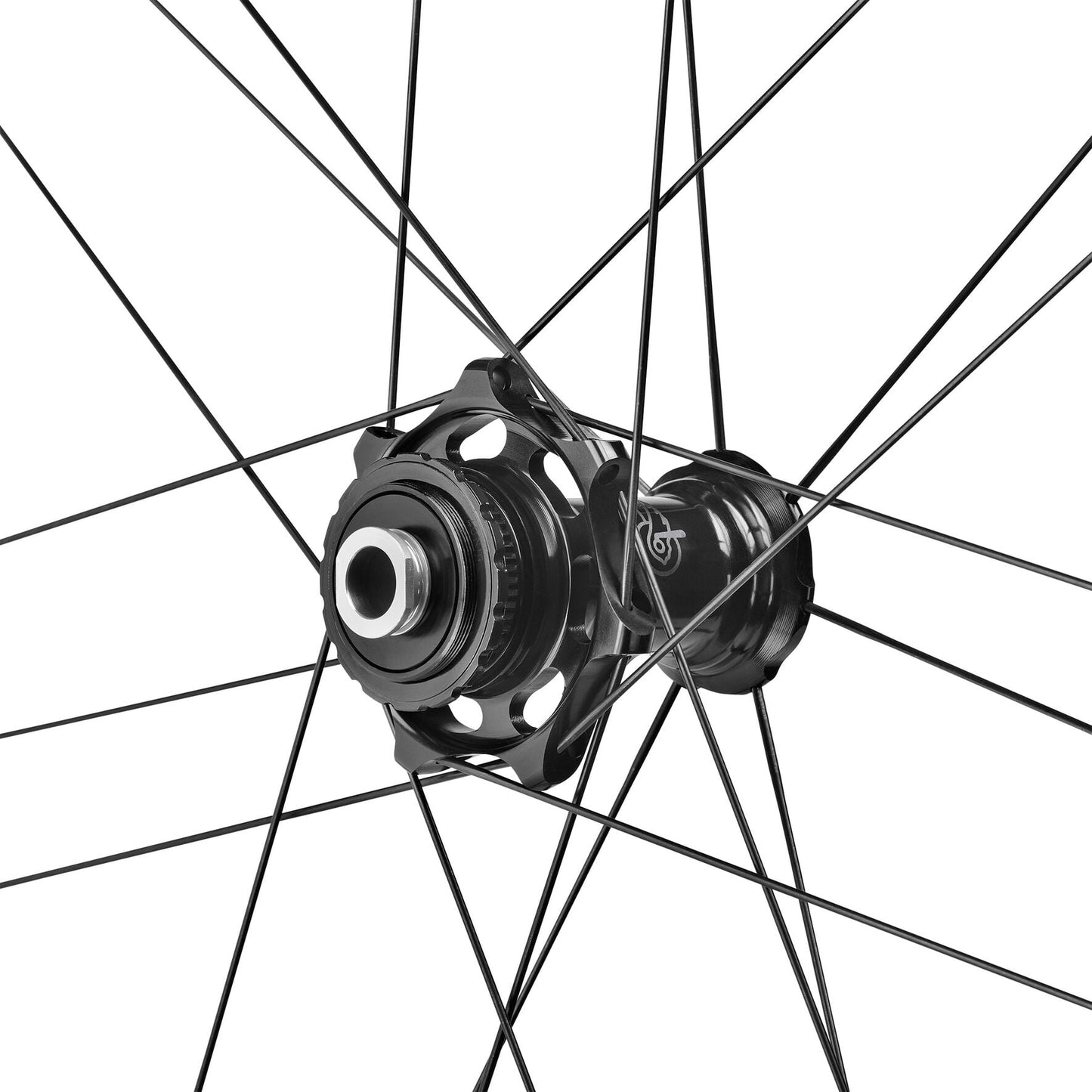 Pair of CAMPAGNOLO ZONDA CARBONE H50 DISC 2WF C25 wheels