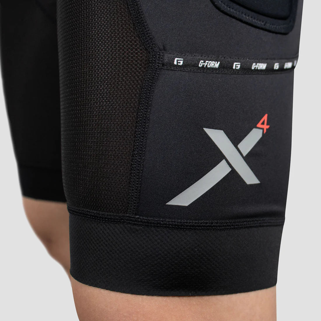 G-FORM PRO-X4 Protective Shorts Black