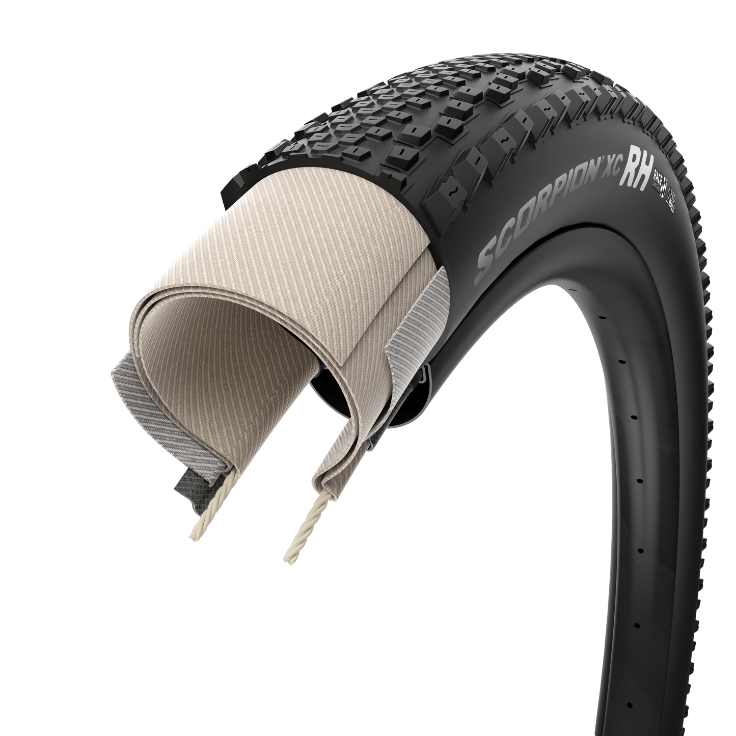 PIRELLI SCORPION RACE XC RH ProWall 29x2.40 Tubeless Ready Soft Silver-däck