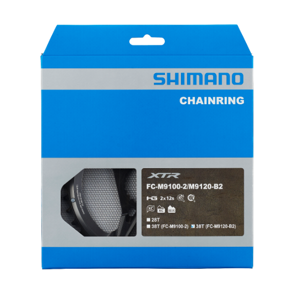 SHIMANO XTR 38T kedjehjul för FC-M9120-B2