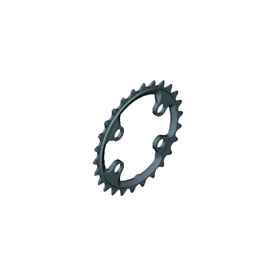 SHIMANO XTR 38T kedjeblad för FC-M9020-2/FC-M9000-2/FC-M9020-B2