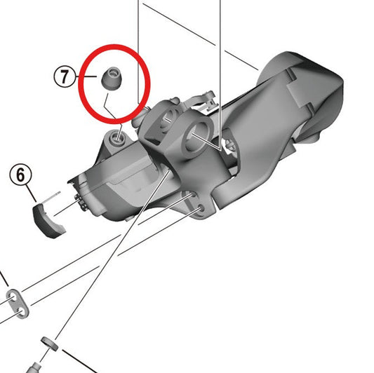 SHIMANO RD-R9250 Skyddsbälgar