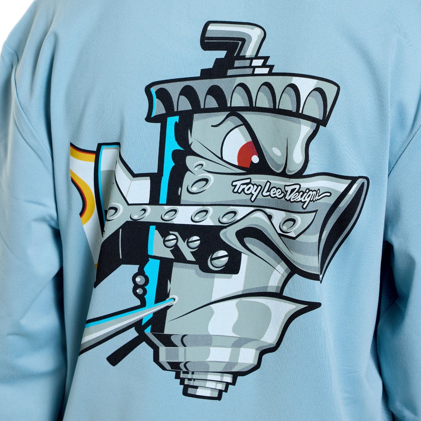 TROY LEE DESIGNS RUCKUS RIDE CARBS Junior Long Sleeve Jersey Blue