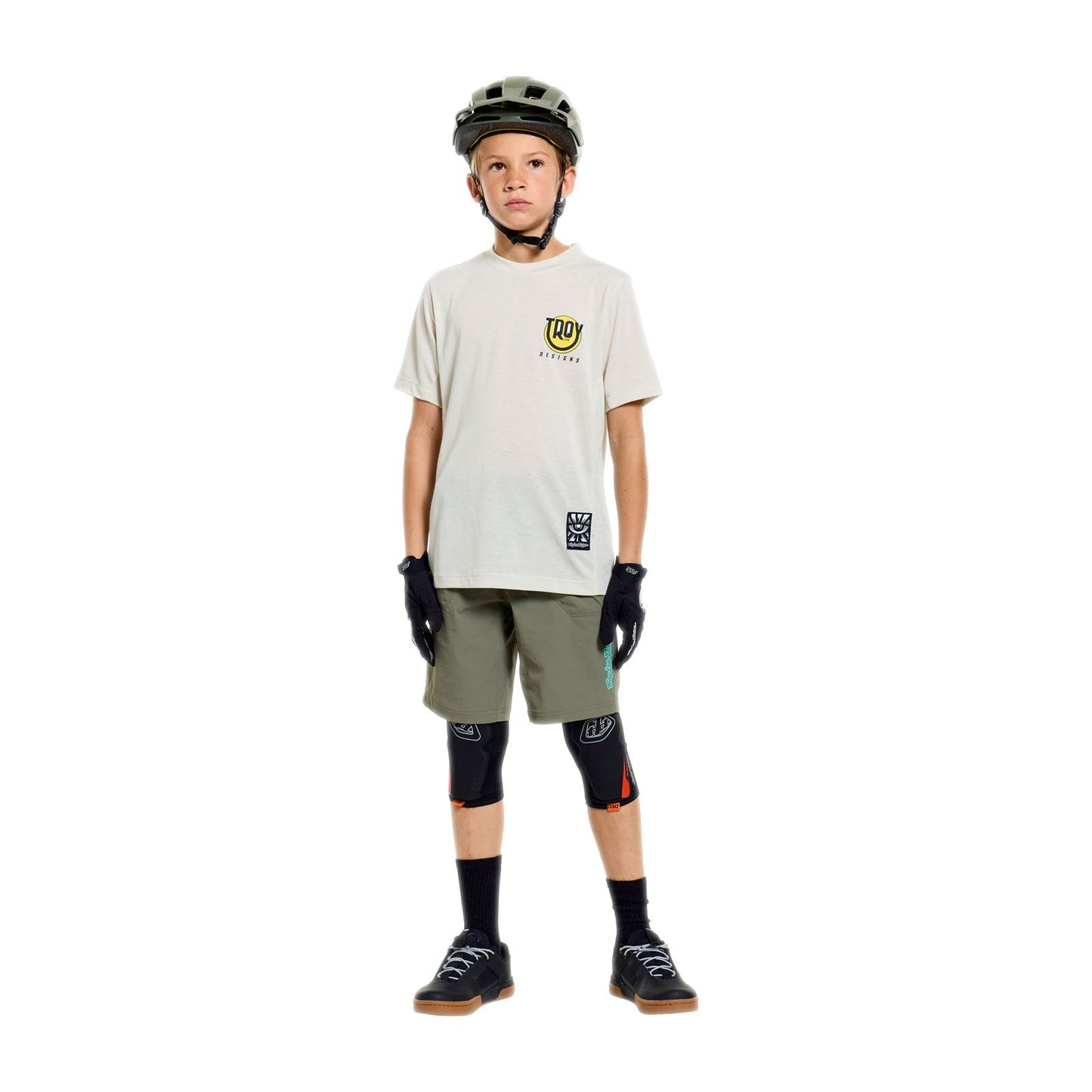 TROY LEE DESIGNS YOUTH SKYLINE TRAIL MONO Junior Shorts Khaki