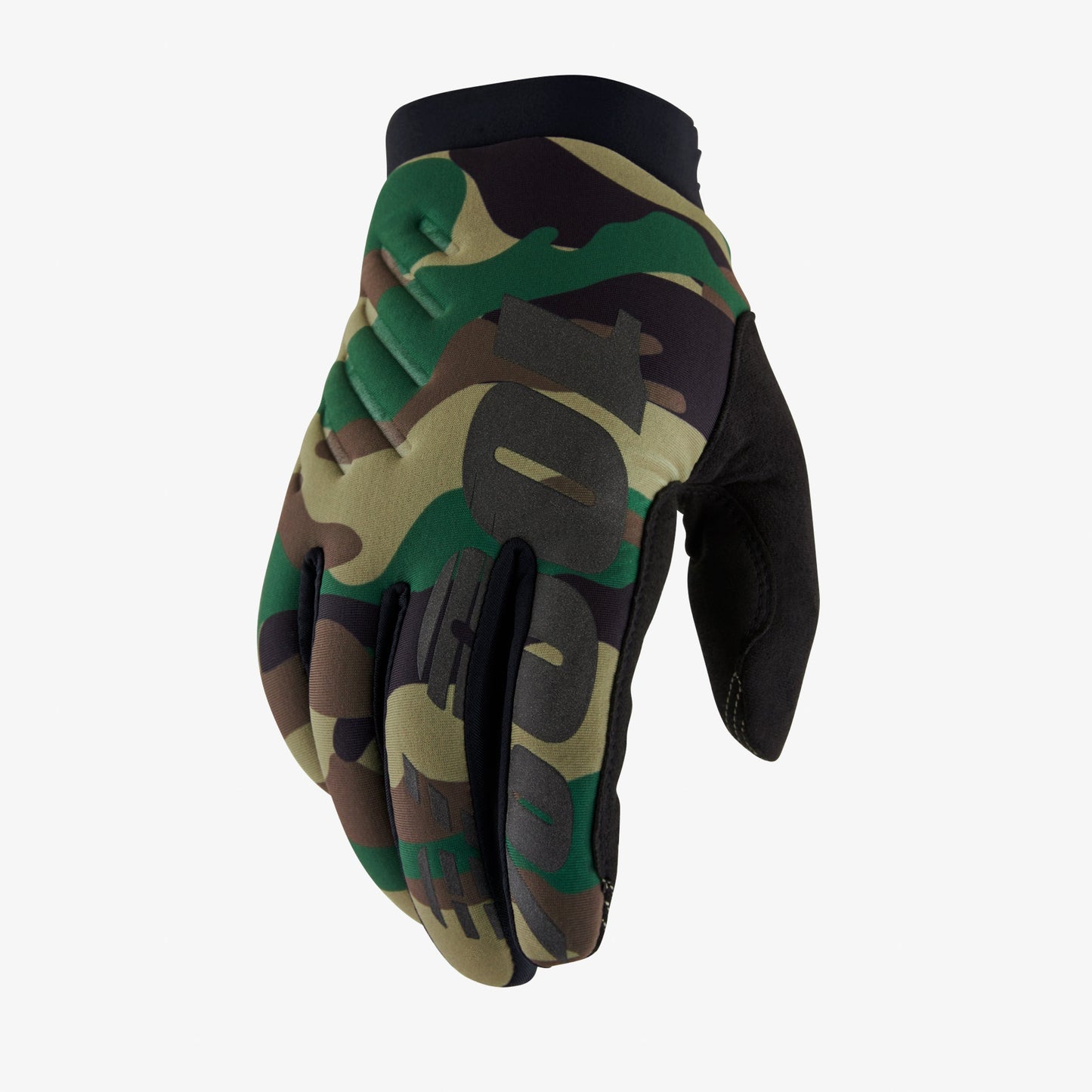 Handskar 100% BRISKER Camo/Svart