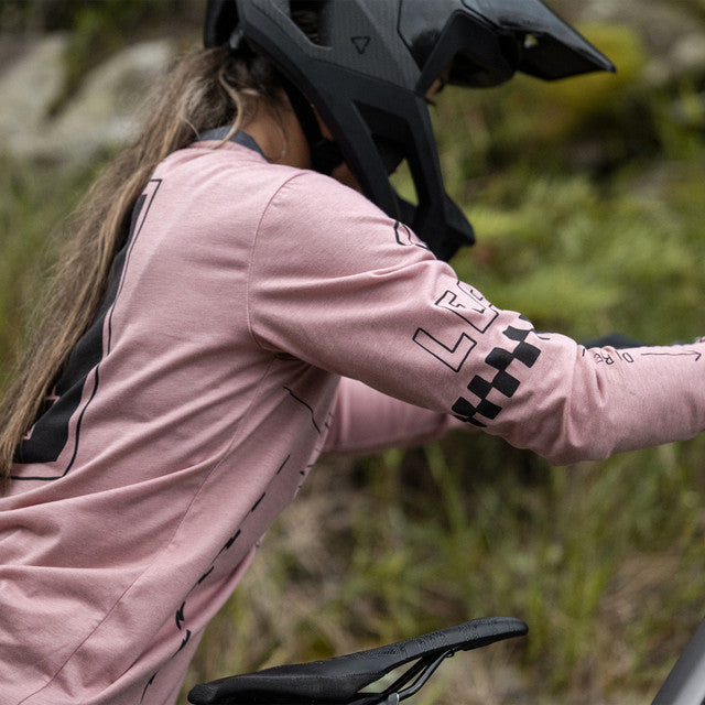 LEATT MTB Gravity 3.0 Women's Long Sleeve Jersey Pink