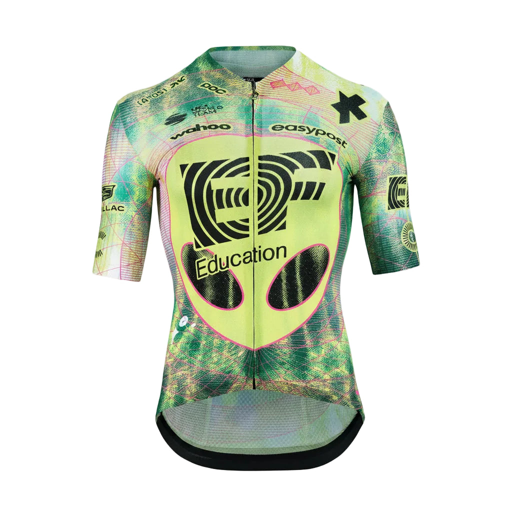 ASSOS RS EDUCATION FIRST GIRO Short Sleeve Jersey Black/Yellow