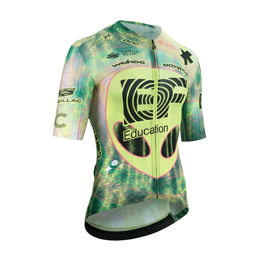 ASSOS RS EDUCATION FIRST GIRO Short Sleeve Jersey Black/Yellow