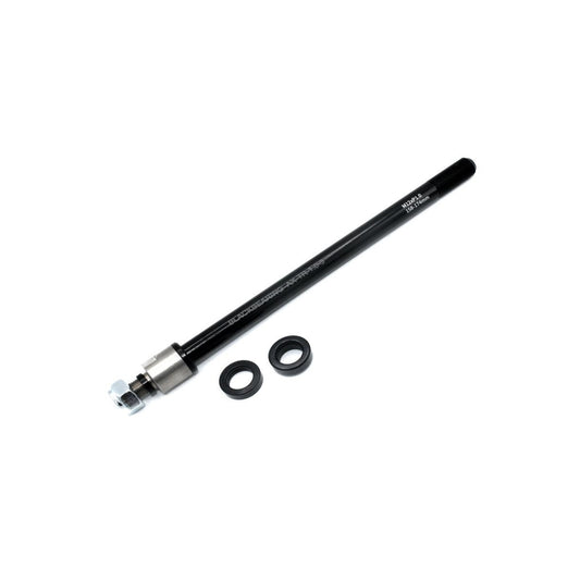 Bakre hjulaxel för släpvagn BLACKBEARING 12 mm 158/170 mm gängstigning 1,0