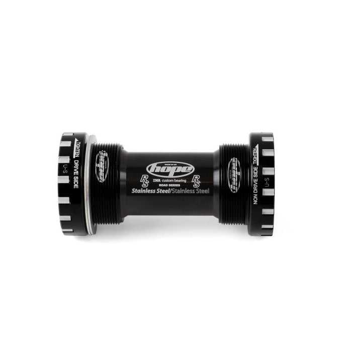 HOPE 68/73 mm crankset 24 mm axle Road Stainless Steel Black