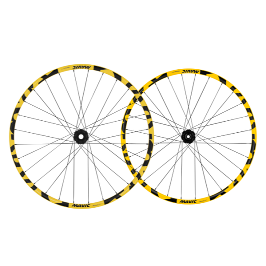 Pair of MAVIC DEEMAX DH YLW MULLET Wheels 20x110mm/12x148mm Boost