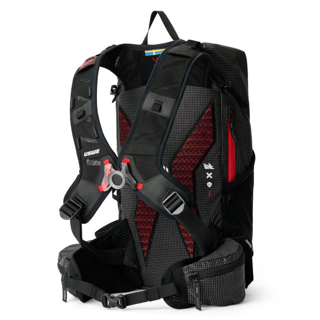 USWE ROLLTOP DAYPACK 18L Ryggsäck Svart