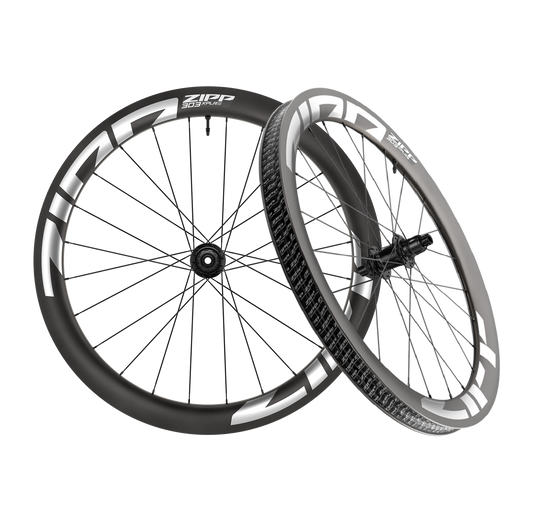 ZIPP 303 XPLR S Tubeless Ready Wheelset (Center Lock) Black/White