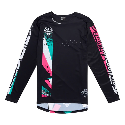 TROY LEE DESIGNS SPRINT FULL PULL Långärmad tröja Svart 2025