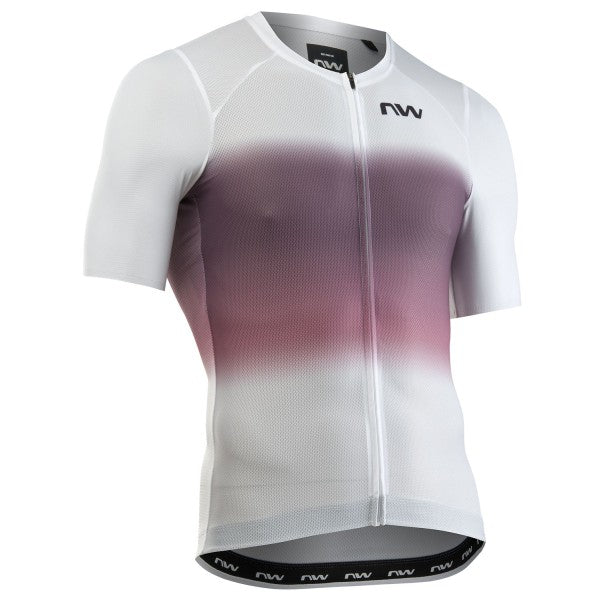 NORTHWAVE BLADE AIR Short Sleeve Jersey White/Purple