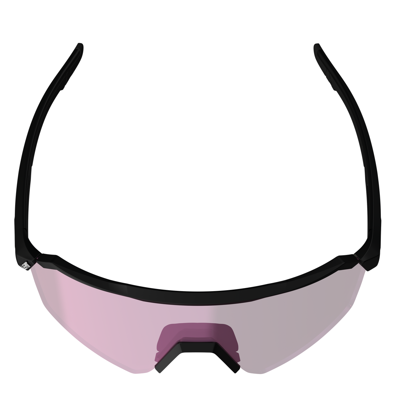 LEATT RIDEVIZ LITE LARGE Satin Black Iriz Crystal Violet Glasögon