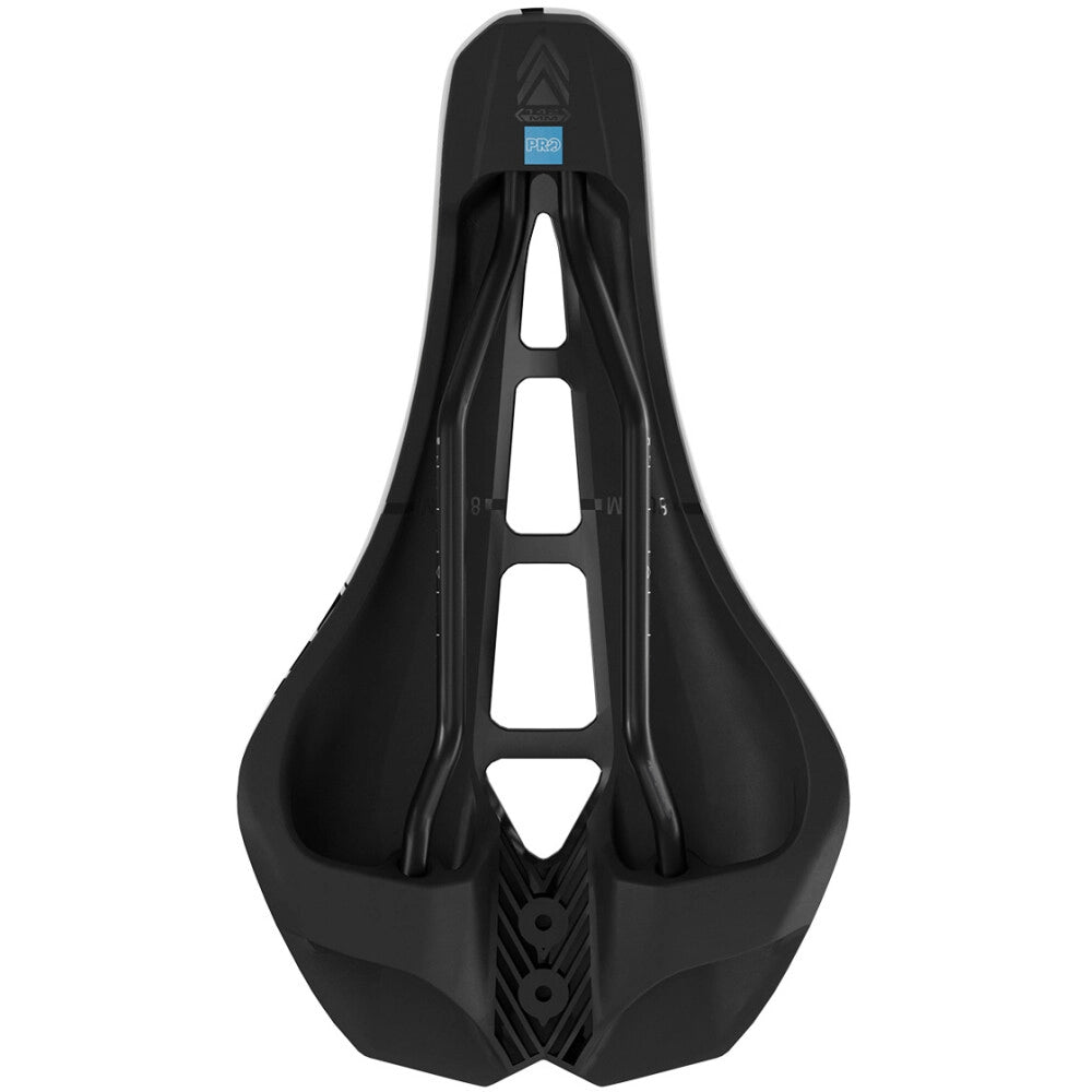 STEALTH PERFORMANCE 142mm PRO Saddle Stainless steel rails White