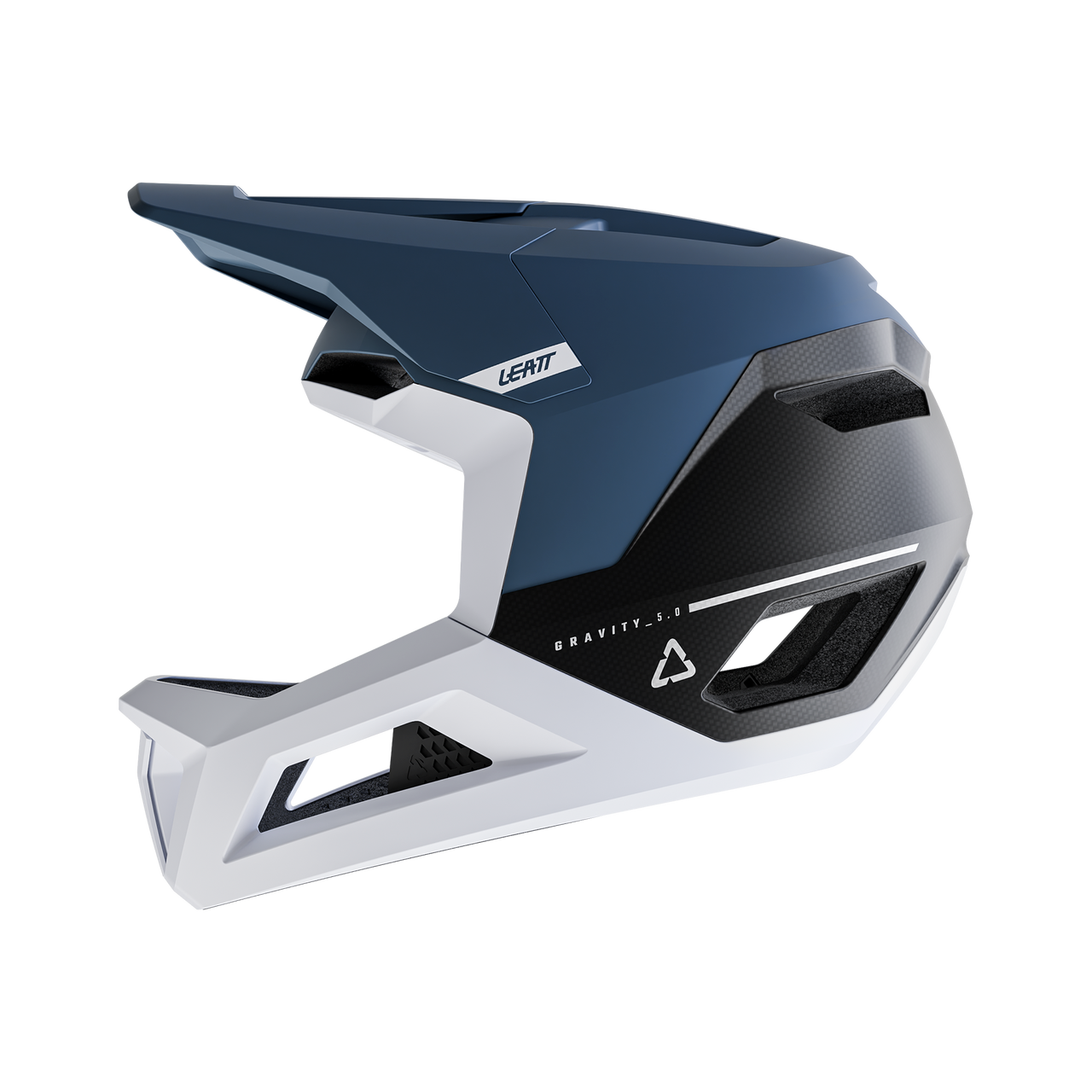 LEATT MTB GRAVITY 5.0 Hjälm Blå/Vit
