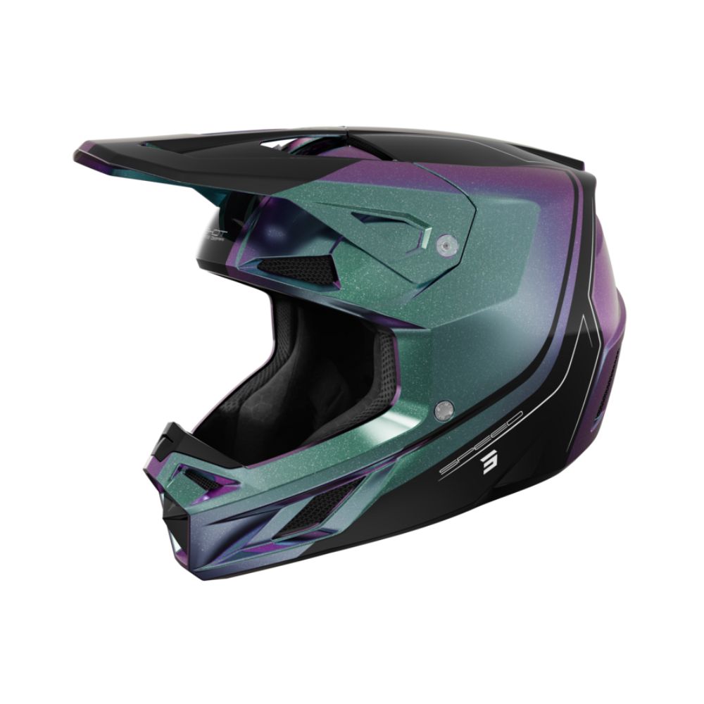 Casque BMX SHOT SPEED Fury Cameleon Glossy