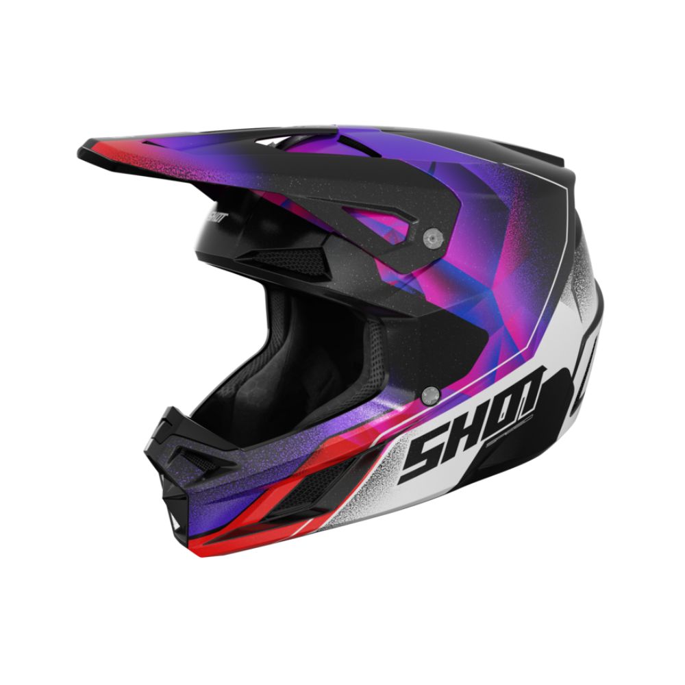 Casque BMX SHOT SPEED Olymp Purple Pearly