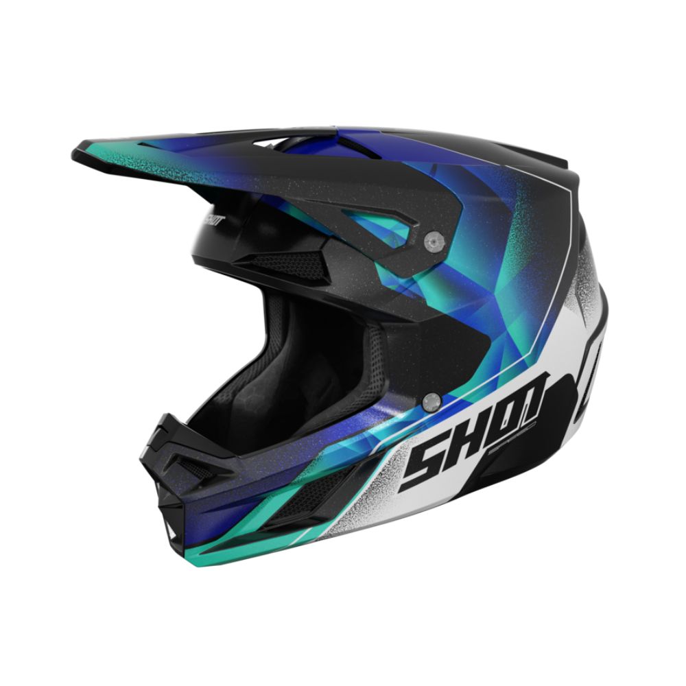 Casque BMX SHOT SPEED Junior Olymp Blue Pearly