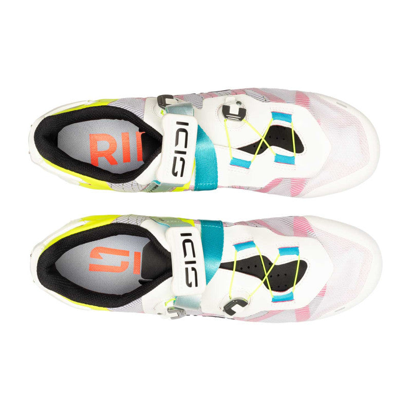 SIDI WIRE 3 Road Shoes White/Yellow