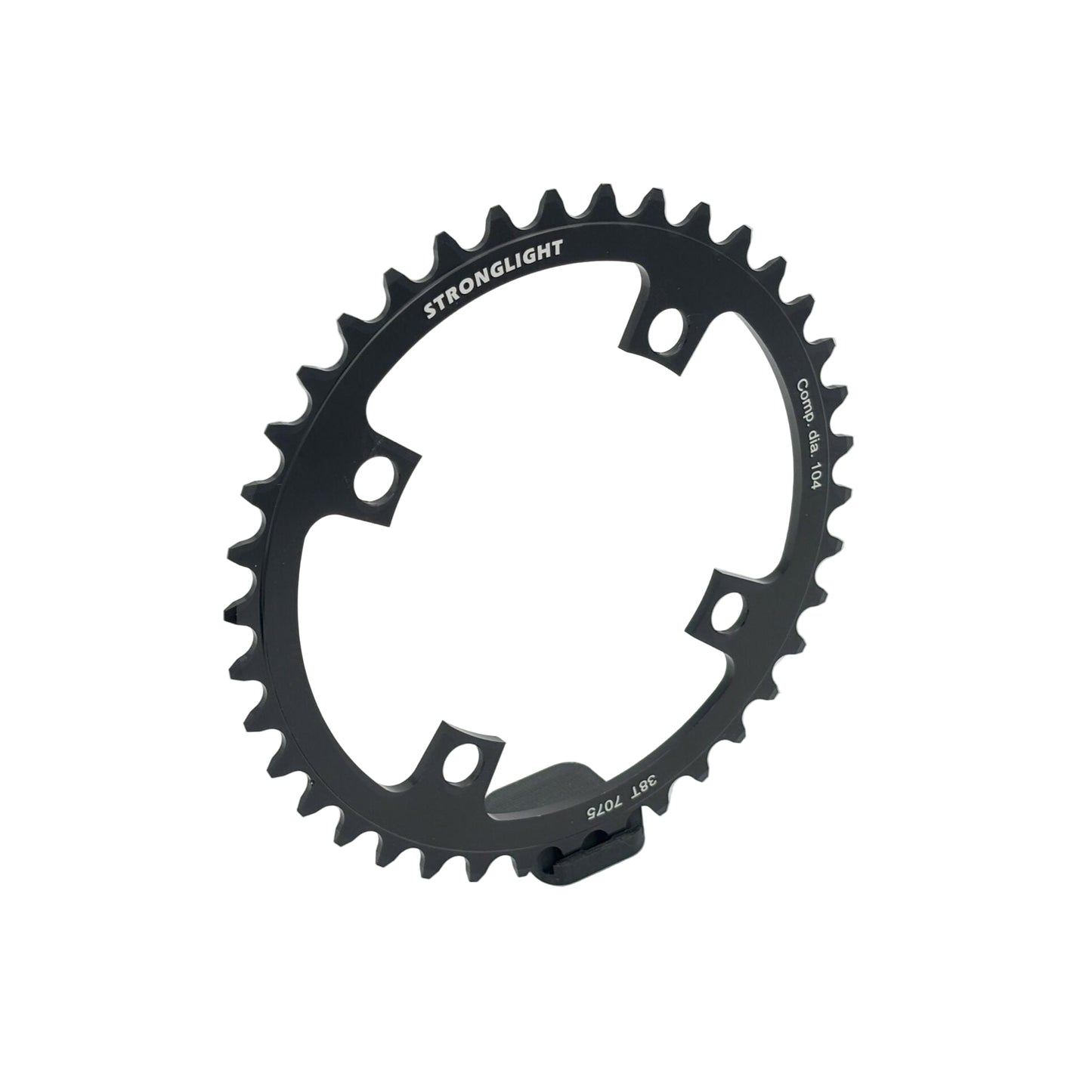 STRONGLIGHT BOSCH GEN1/GEN3 1V/8V/9V/10V Alu Mono-kedjekrans Med alla 104 mm spindlar (Bosch, Shimano, Yamaha, Bafang, Brose...)