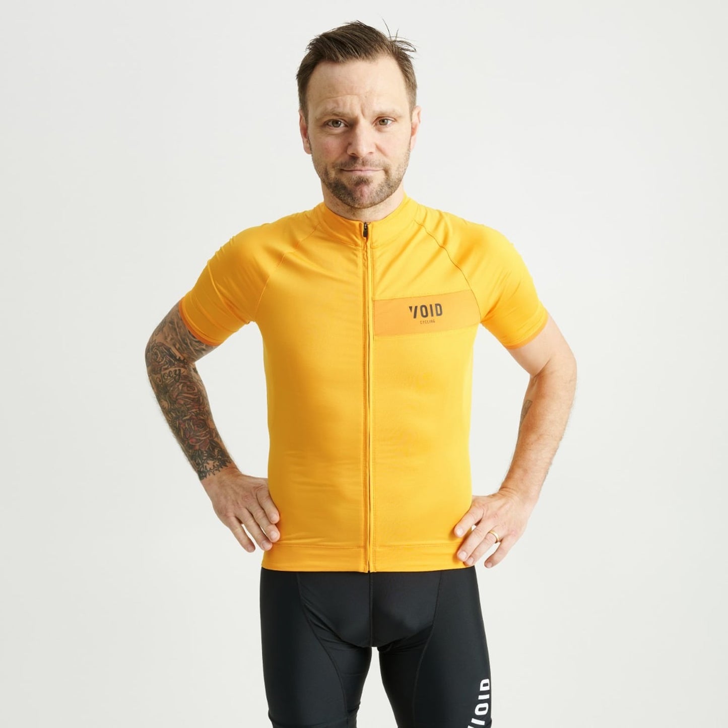 VOID CORE Kortärmad Jersey Gul