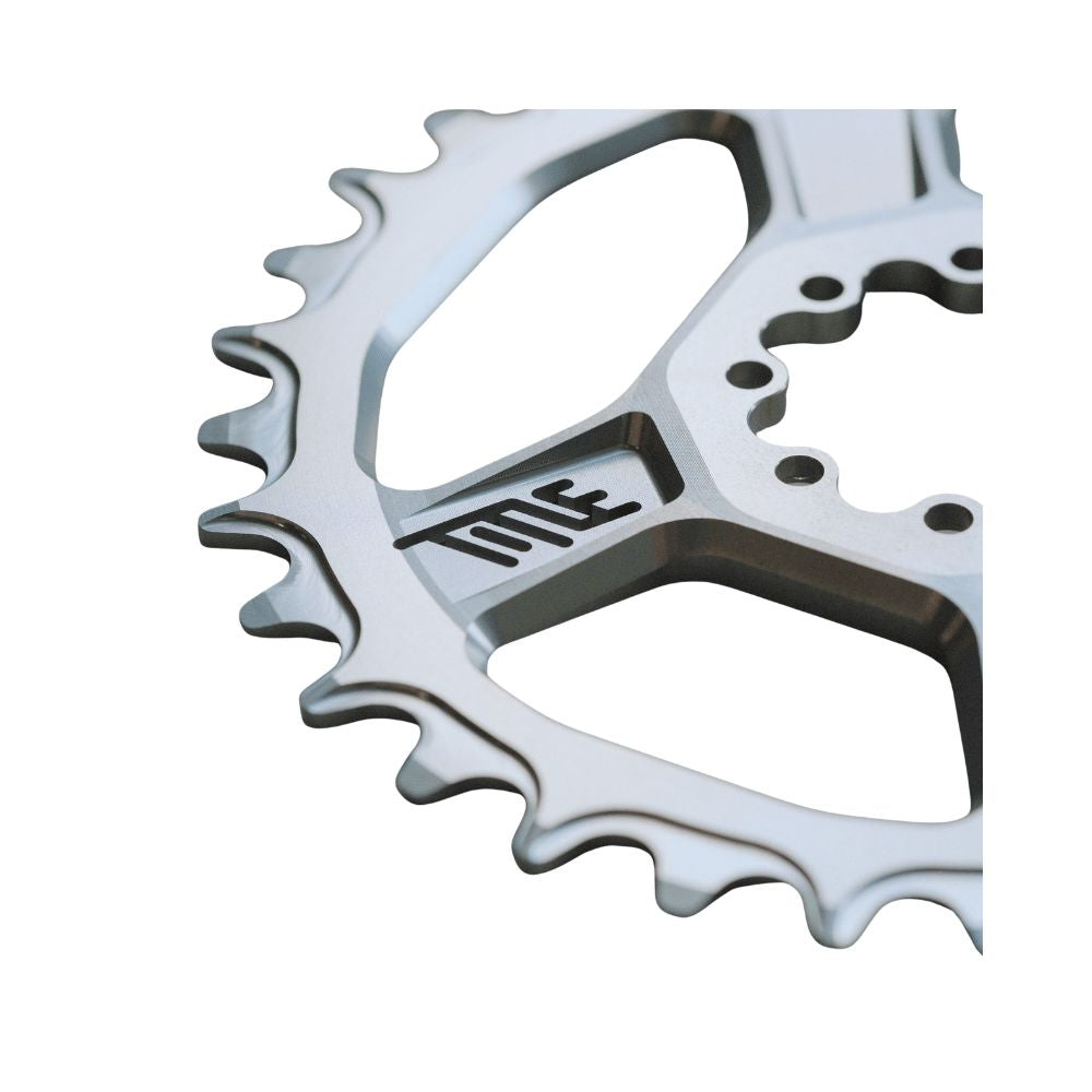 Plateau TITLE CR1 12V SRAM T-Type DM 8 Vis Chrome