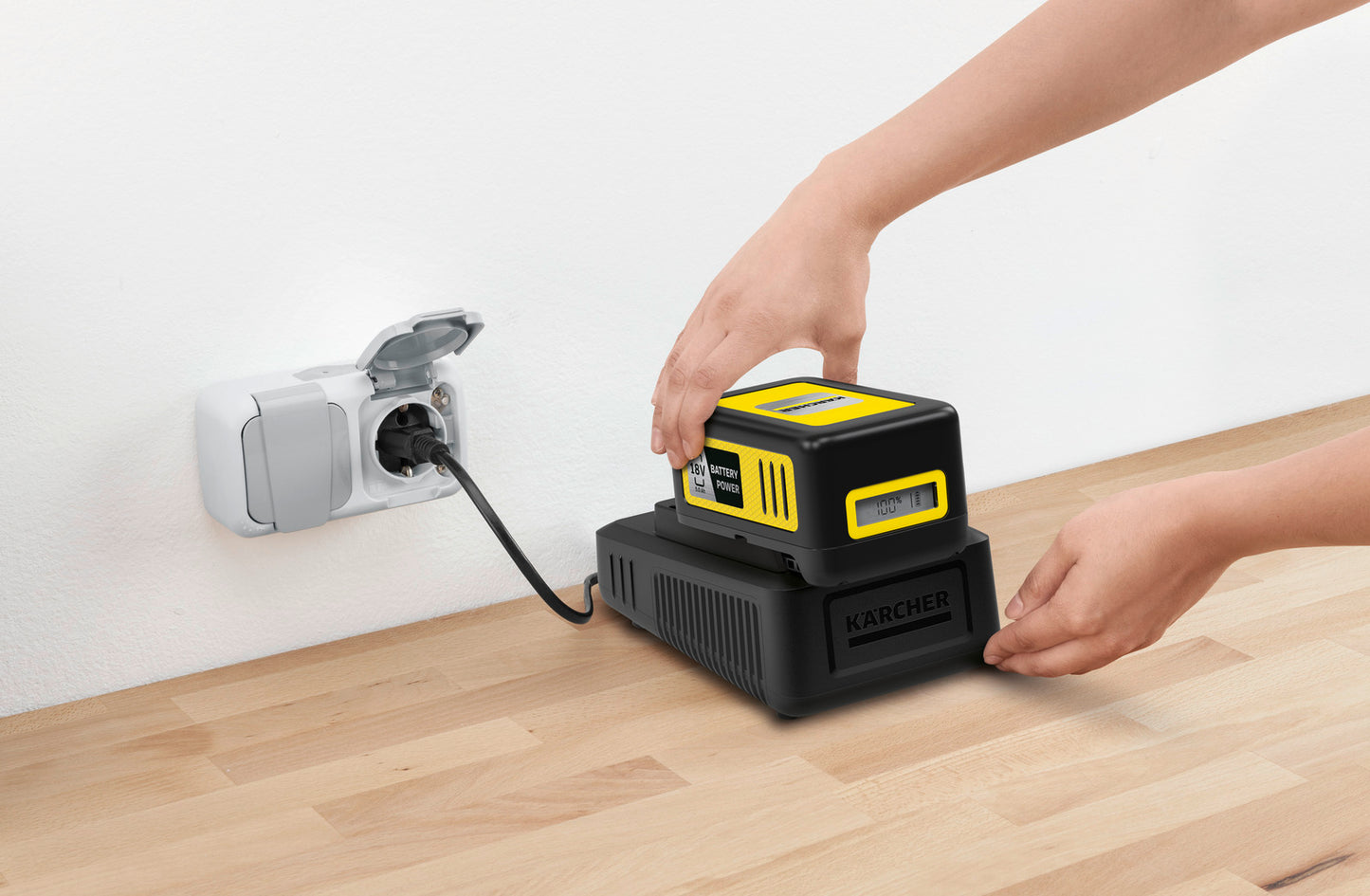 KÄRCHER Battery Power 18 V / 5 Ah Battery Kit + Quick Charger