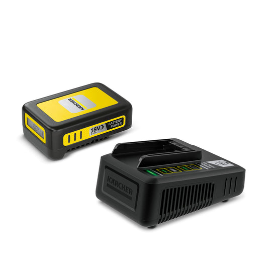 KÄRCHER Battery Power 18 V / 2,5 Ah batterisats + snabbladdare