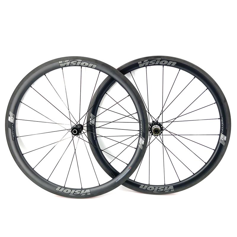 Pair of VISION METRON 40 SL Tubeless Ready Wheels (Center Lock)