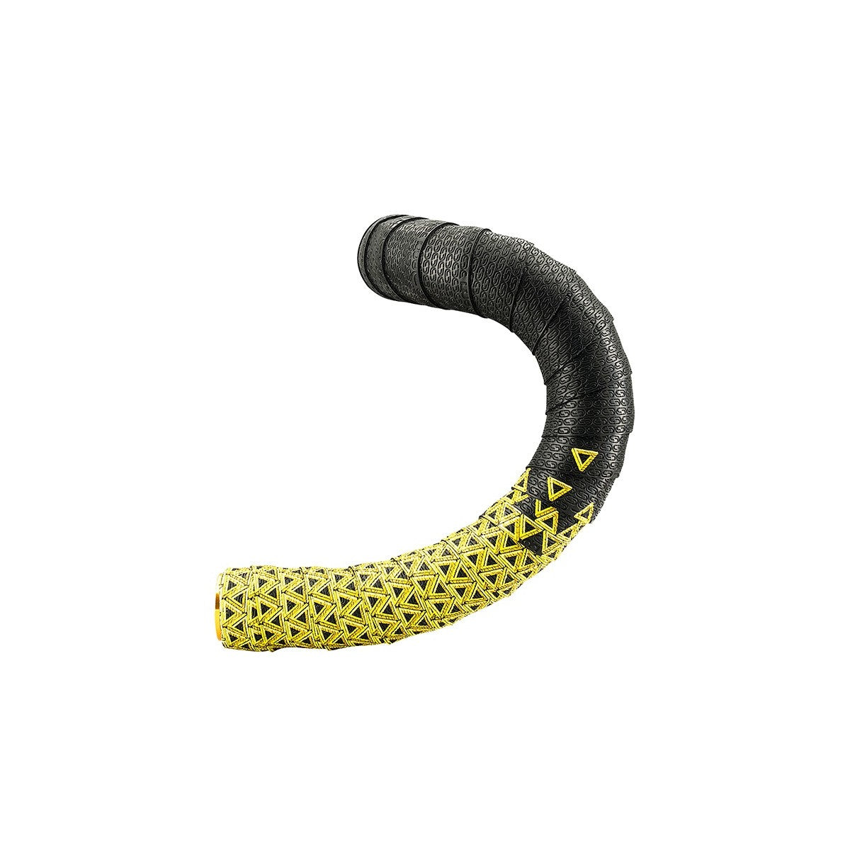 DEDA LOOP + END-PLUG Handlebar Tape, Black/Yellow