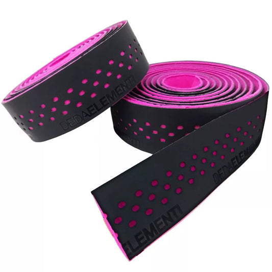 DEDA PRESA-styreband, svart/rosa