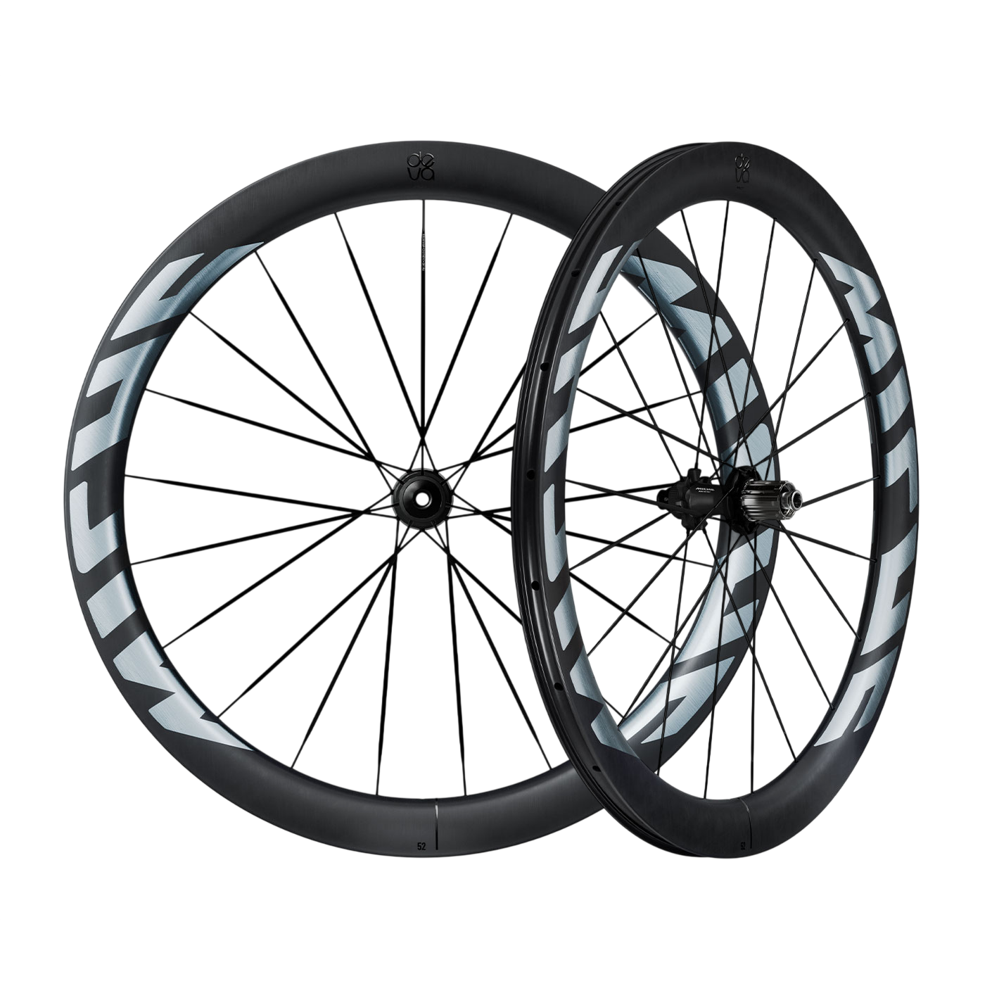 Par MICHE DEVA RD 52 Tubeless Ready-hjul (Center Lock) Silver