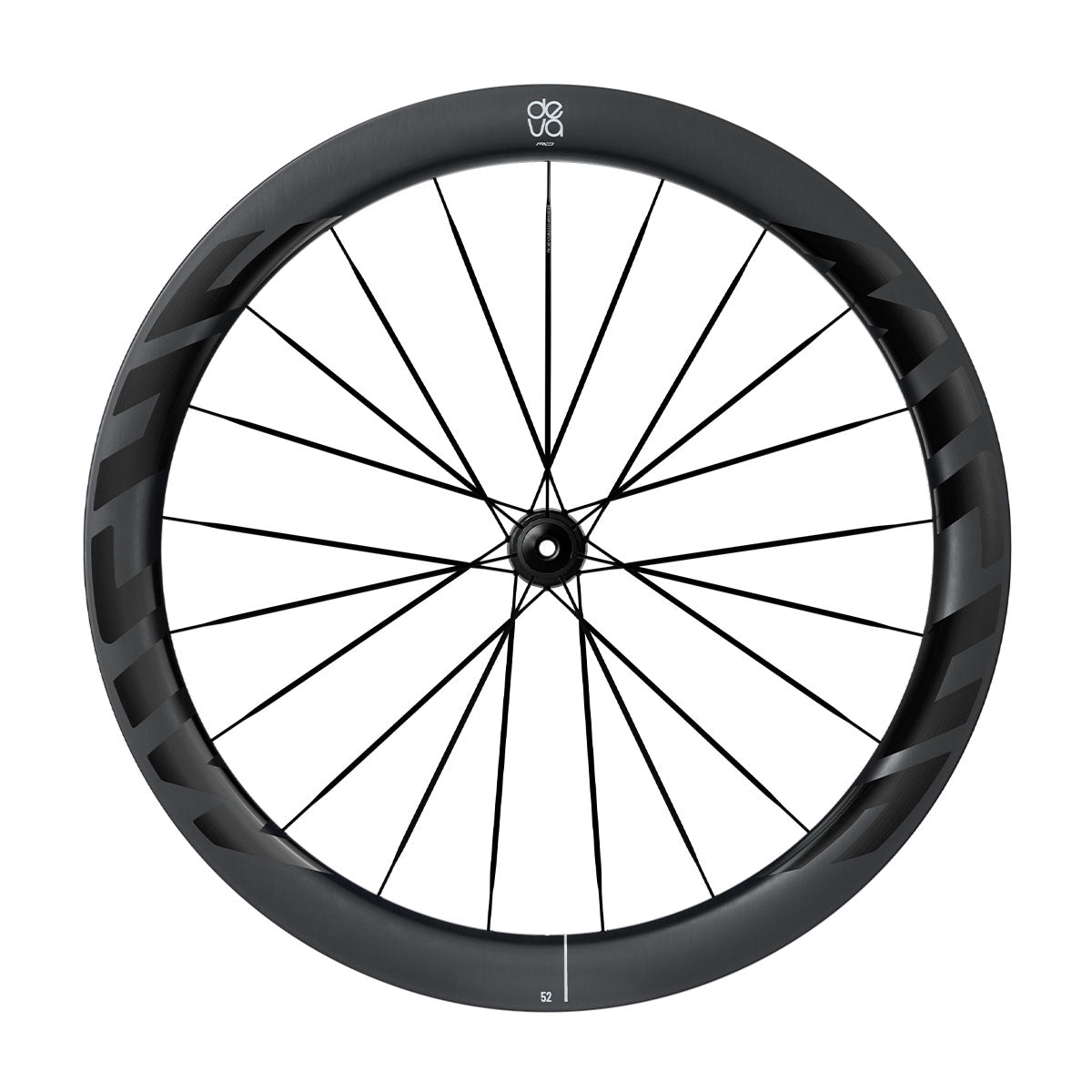 Par MICHE DEVA RD 52 Tubeless Ready-hjul (Center Lock) Svart