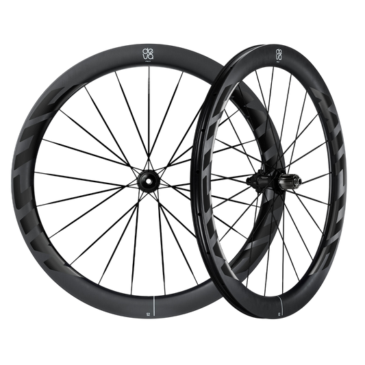 Par MICHE DEVA RD 52 Tubeless Ready-hjul (Center Lock) Svart