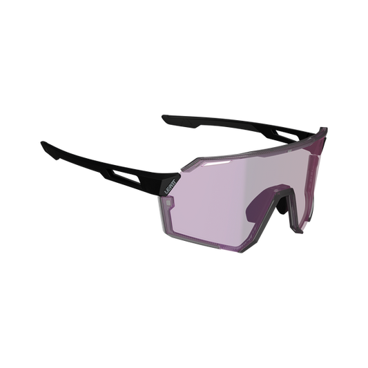 LEATT RIDEVIZ PRO SMALL Glasses Grey Crystal Iriz Rose Lens